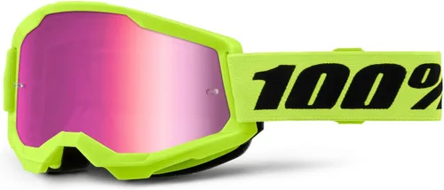 Miniatura 14 de 100% STRATA 2 Goggles – Gafas deportivas para motocross y ciclismo de montaña – Gafas para ciclistas – Gafas de motocross para hombre