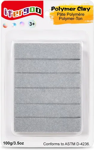 ifergoo Arcilla polimérica, 3.53 oz (3.53 oz), modelo de arcilla horneada para esculpir, bricolaje, creación artística y proyectos escolares, ideal