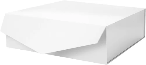 Miniatura 30 de PACKHOME Caja de regalo de 9 x 6.5 x 3.8 pulgadas, caja plegable rectangular con tapa magnética para embalaje de regalo (rosa mate, textura de grano)