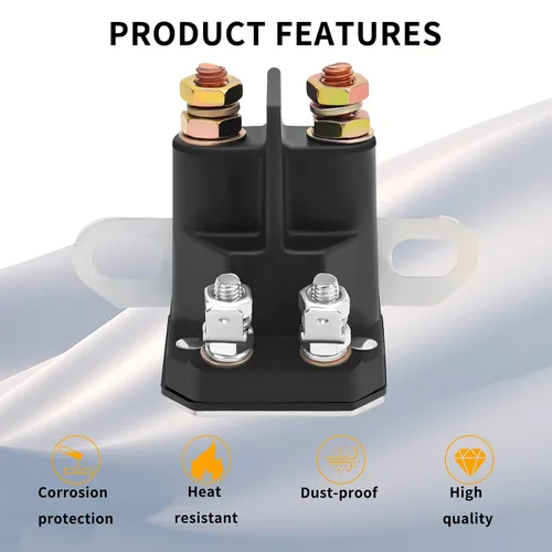 Miniatura 2 de Relé solenoide de arranque 2410437 compatible con Polaris ATP 330 500 Magnum 330 Scrambler 500 Sportsman 400 600 700 800 Trail Boss 330 2005 Ranger