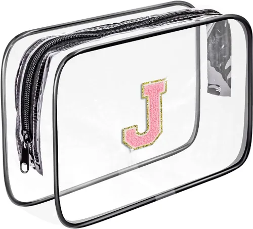 Miniatura 10 de Bolsa de aseo transparente Fodofodo, bolsa de aseo de viaje portátil, bolsa de maquillaje impermeable, organizador de almacenamiento de cosméticos