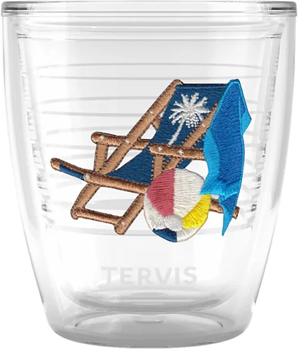Miniatura 11 de Tervis Barefoot Beach Collection - Vaso aislado de doble pared hecho en Estados Unidos mantiene las bebidas frías y calientes, 12 onzas, paquete