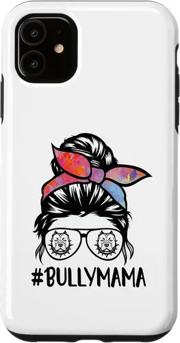 Miniatura 8 de American Bully Mom Messy Bun Hair Glasses, Bully Mama Case for iPhone 16