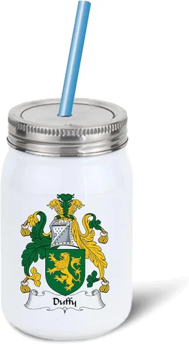 Miniatura 4 de Duffy Coat of Arms/Duffy Family Crest Taza de cerámica para café/cacao de 11 onzas por Carpe Diem Designs, fabricada en los Estados Unidos
