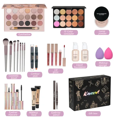 Miniatura 3 de Juego de maquillaje para adolescentes Kit de maquillaje para mujeres Kit completo de maquillaje Regalo de maquillaje para mujeres Niñas adolescentes