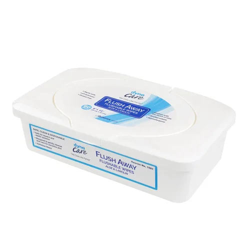 Miniatura 10 de Dynarex DynaCare - Toallitas desechables para higiene de baño para adultos, sin alcohol, seguras para alcantarillas y sistemas sépticos, toallitas