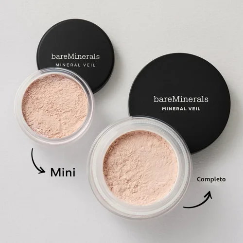 Miniatura 6 de bareMinerals - Velo mineral en polvo translúcido fijador en polvo suelto, difuminado sin peso, polvo facial para hornear y acabado, minimizador