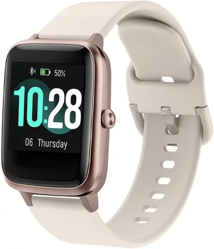 Miniatura 8 de ViCRiOR Bandas compatibles con ID205L Smart Watch, 0.79 pulgadas de liberación rápida de silicona suave sin decoloración, patrón impreso floral