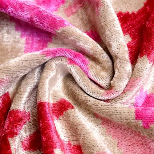 Miniatura 2 de CANVELLO -Exquisita almohada de plumón/cojín: almohadas de plumas elegancia y arte Almohadas icónicas con diseño Ikat Seda de terciopelo suave