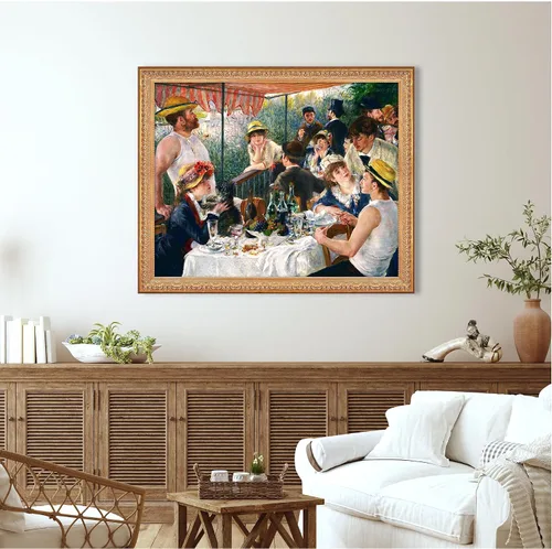 Miniatura 762 de A&T ARTWORK Campo de trigo con cipreses de Van Gogh Las reproducciones de arte clásico mundial, impresiones en lienzo giclée para decoración