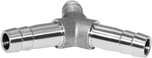 Miniatura 2 de Beduan Acero inoxidable 1" manguera Barb 3 vías Y en forma de Unión Home Brew Fitting