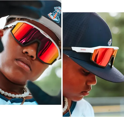 Miniatura 2 de Eazyrun Gafas de sol polarizadas deportivas para niños de 8 a 12 años, lentes para béisbol, softbol, ciclismo, protección UV para niños y niñas F24f