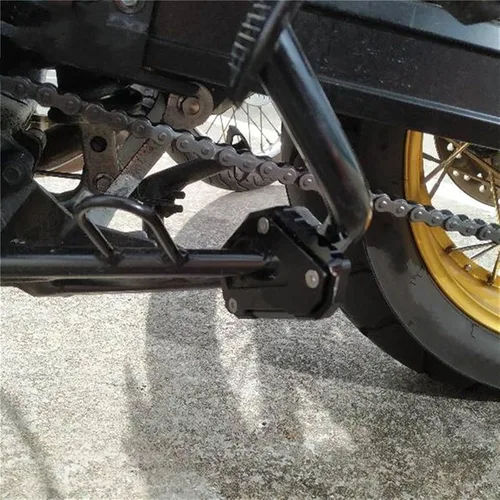 Miniatura 7 de Soporte de extensión lateral Soporte de extensión y tapa de llenado de aceite para Suzuki DL650 V-Strom 650 XT 650XT Vstrom650 (Color A Negro)