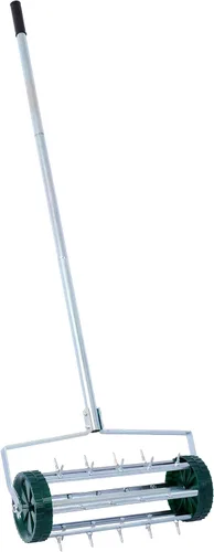 SwingIt Aireador de césped con picos de 18 pulgadas para césped. Herramienta manual de alta resistencia, salud del suelo para jardín y patio (verde