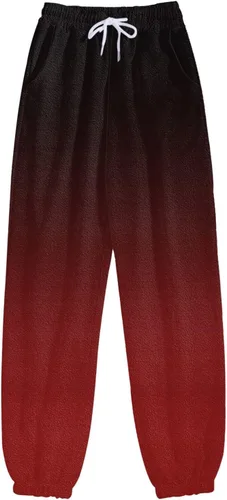 Miniatura 3 de DSODAN Sweatpants for Women Cinch Bottom Drawstring Elastic Waist Pants Sporty Athletic Joggers Trousers with Pockets