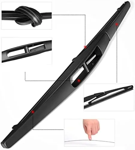 Miniatura 4 de rear wiper 10" for Mazda CX-3 CX3 2014-2017 2018 2019 2020 2021 Car rear windshield wiper rear wiper blade
