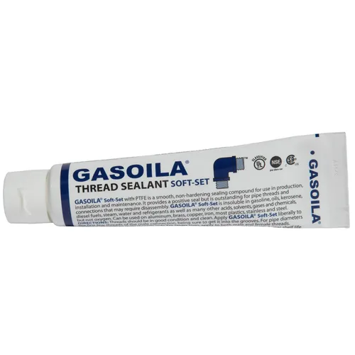 Sellador de roscas de tuberías con PTFE, marca Gasoila, 1
