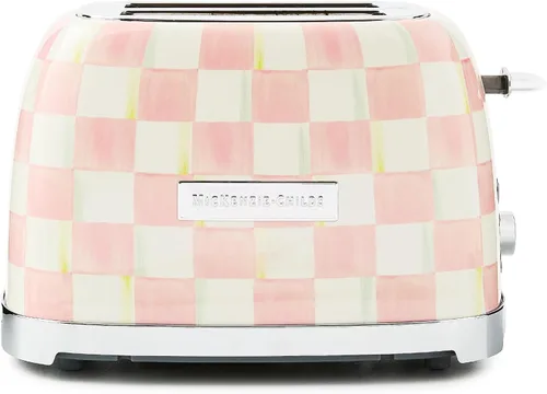 Miniatura 11 de MACKENZIE-CHILDS Tostadora de 2 Rebanadas, Tostadora Decorativa para Cocina, Azul y Blanco de Royal Check