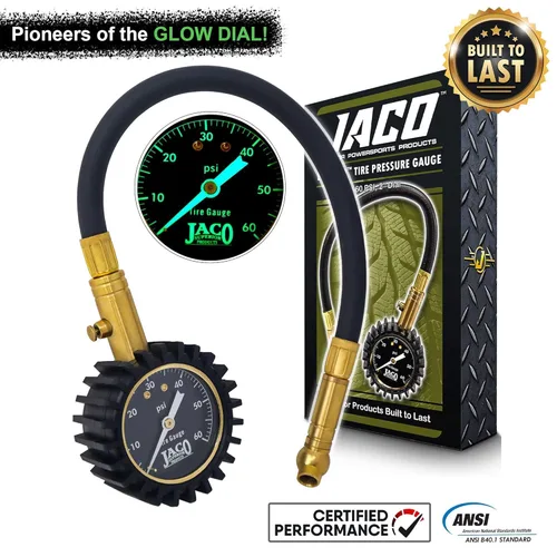 Miniatura 5 de JACO ElitePro, medidor de presión para neumáticos, 60 PSI