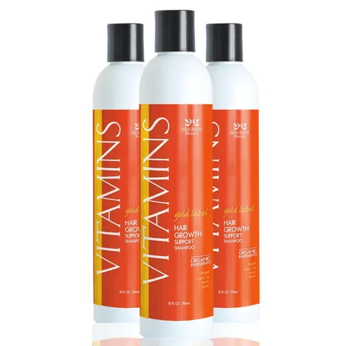 Miniatura 14 de Acondicionador para pérdida del cabello VITAMINS de Nourish Beaute, resultados potentes con bicapil patentado, suministro para 2+ meses