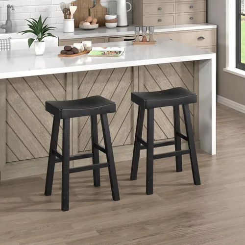 Miniatura 18 de Juego de mesa de bar Lexicon para 3, juego de mesa pequeña de cocina, mesa de isla de cocina con 3 taburetes de bar de silla de montar, juego