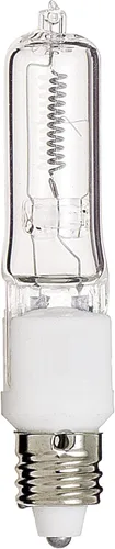 Foco de luz, S3165, 120V 35W T4 E11, transparente, S3157, 75watts, 120 volts Claro