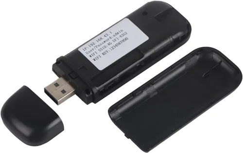 Miniatura 7 de Enrutador USB 4G LTE, módem de punto de acceso móvil portátil con ROM de 4 GB incorporada y memoria de 512 MB para viajes y uso al aire libre