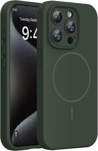 Miniatura 239 de Miracase Funda diseñada para iPhone 13, con protector de pantalla de vidrio templado, forro de microfibra suave antiarañazos, funda de goma