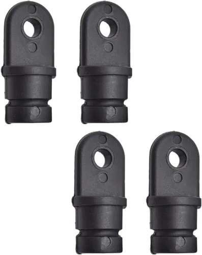 Miniatura 12 de MARINE CITY Black Nylon Bimini Top Eye End Cap, Round Inside Eye End, Lightweight, Outer Diameter, Ideal for Marine, Boats, Yachts, Ships, and