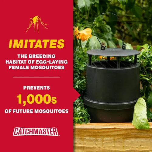 Miniatura 3 de Catchmaster Oasis Ovi-Mini - Trampa para mosquitos Ovi-Mini, control de mosquitos en el hogar al aire libre, asesino de insectos voladores