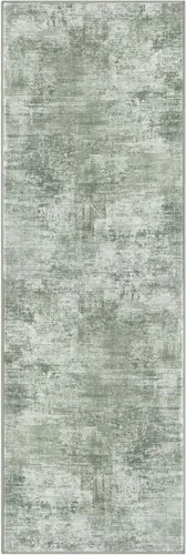 Miniatura 638 de IOHOUZE Alfombra abstracta lavable de 3 x 12 pies para pasillos, antideslizante para cocina, camino de entrada de lana sintética para interiores