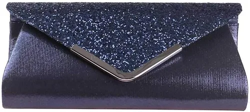 Miniatura 4 de KALAIEN Bolsos de mano tipo sobre para mujer, con purpurina, para bodas y fiestas