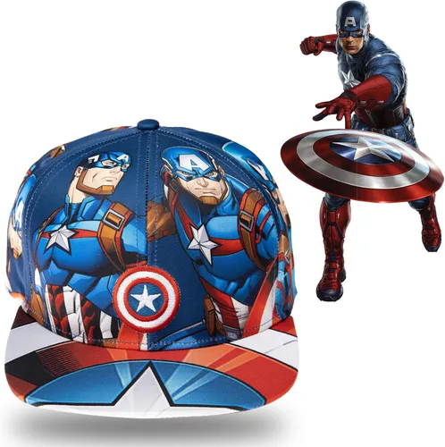 Miniatura 2 de Marvel Gorra de béisbol de los Vengadores, talla única, sombrero cómodo, regalo de los Vengadores para hombres, mercancía para hombre