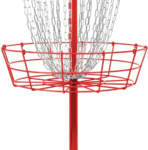 Miniatura 4 de Remix Deluxe Practice Basket for Disc Golf - Choose Your Color and Style Rojo