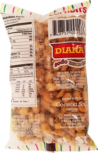 Miniatura 2 de Prodiana Bocadillo de lima Cornbits 4.30 oz - Elotitos con Limon (paquete de 7)