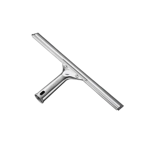 Unger Escobilla profesional de acero inoxidable resistente, 12 pulgadas, color plateado