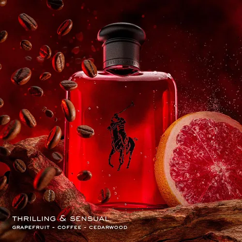 Miniatura 2 de RALPH LAUREN FRAGRANCES - Polo Red - Eau de Toilette - Men's Cologne - Woody & Spicy - With Grapefruit, Saffron, and Redwood - Medium Intensity