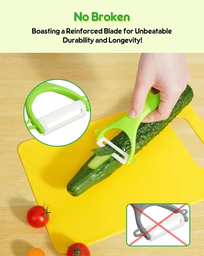 Miniatura 4 de 26 piezas de juego de cuchillos para niños, herramientas de cocina Montessori para niños pequeños para cocina real, juego de cuchillos libres de BPA