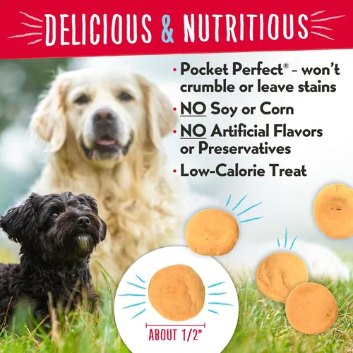 Miniatura 6 de Charlee Bear Original Crunch - Golosinas para perros, hígado de pollo, bolsa resellable de 16 onzas, golosinas de entrenamiento bajas en calorías
