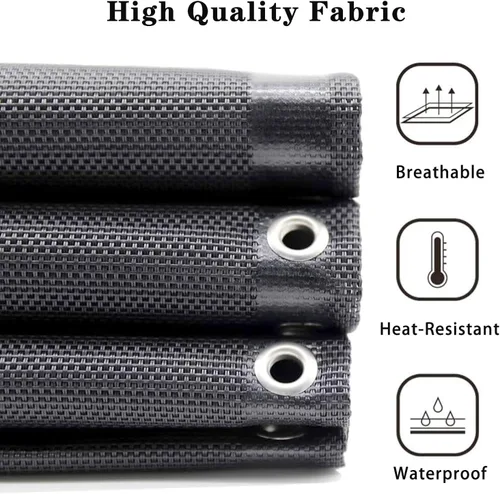 Miniatura 4 de Ostlttyn Tela de repuesto para silla Zero Gravity con kit de cuerda elástica, paño de reparación de 19 pulgadas de ancho con cable de repuesto