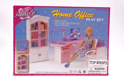 Miniatura 3 de My Fancy Life - Juego de muebles de casa de muñecas para muñeca de moda de 11.5 pulgadas.