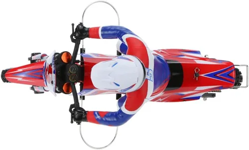 Miniatura 8 de SR5 1/4 Escala Super Rider RC motocicleta sin escobillas RTR escala 1/4 Dirt Bike Super estabilizador eléctrico RC motocicleta