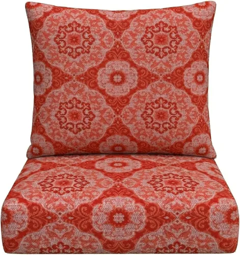 Miniatura 51 de RSH DECOR: Sunbrella - Cojín de asiento profundo con respaldo de almohada, asiento de 23 x 24 x 5 pulgadas, tela de rendimiento resistente al agua