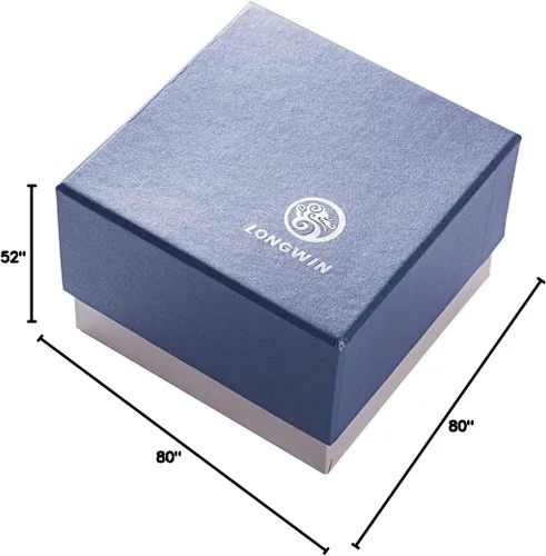 Miniatura 7 de LONGWIN Pisapapeles de diamante de cristal de 80 mm (3.1 pulgadas), joyas para decoración de boda, centros de mesa, decoración para el hogar (Azul)