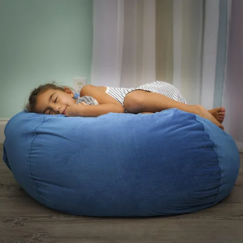 Miniatura 2 de Puf de almacenamiento de animales de peluche, puf para niños, puf para niños, sillas de puf para niños y adolescentes, soporte para animales