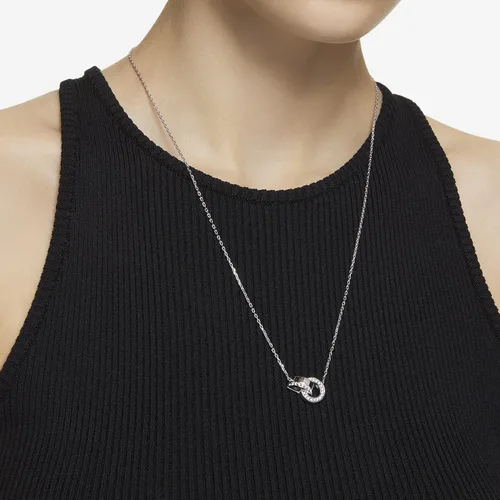 Miniatura 4 de Collar con colgante de bucle entrelazado de la colección Hollow de Swarovski