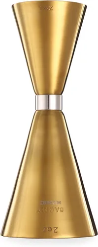 Miniatura 2 de Barfly Medidor de Bebidas, 1 oz x 2 oz Estilo Delgado, Dorado
