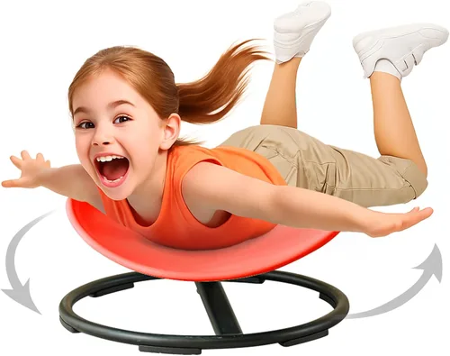 Silla giratoria sensorial para niños con autismo de 3 años en adelante, silla giratoria para sentarse y girar para niños con TDAH, sillas