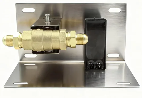 Miniatura 5 de Kit de Encendido para Hoguera con Encendido por Chispa de Botón Pulsador, Válvula de Cierre de 1/2" y Llave de 3", Compatible con Propano y Gas