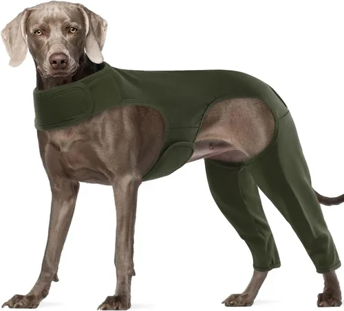 Miniatura 24 de ROZKITCH Manga para Pata Trasera de Perro para Pata Derecha e Izquierda, Protector de Codo Ajustable para Mascotas que Previene Lamer Heridas, Manga
